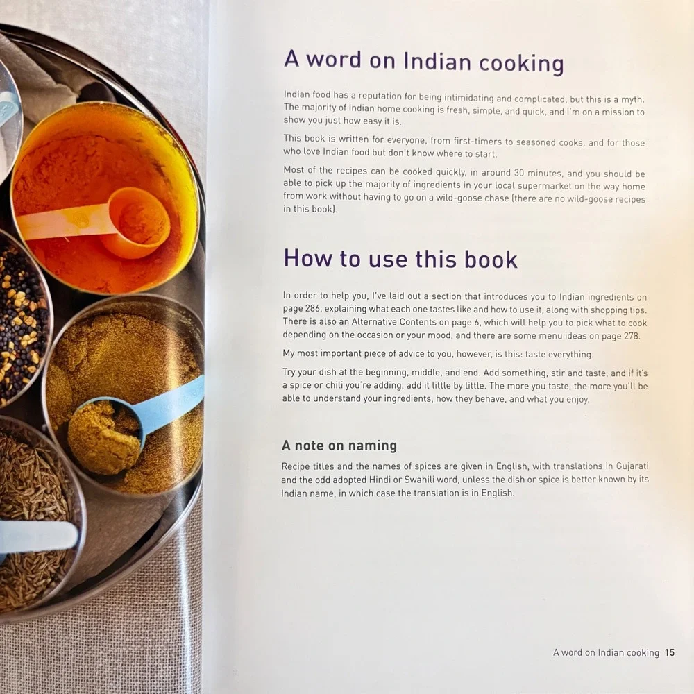 Made in India Meera Sodha Cookbook Recipes Indian Family Kitchen Hardcover 2015